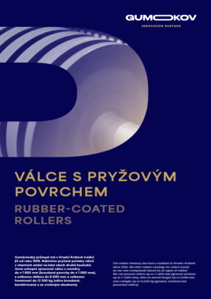 Válce s pryžovým povrchem