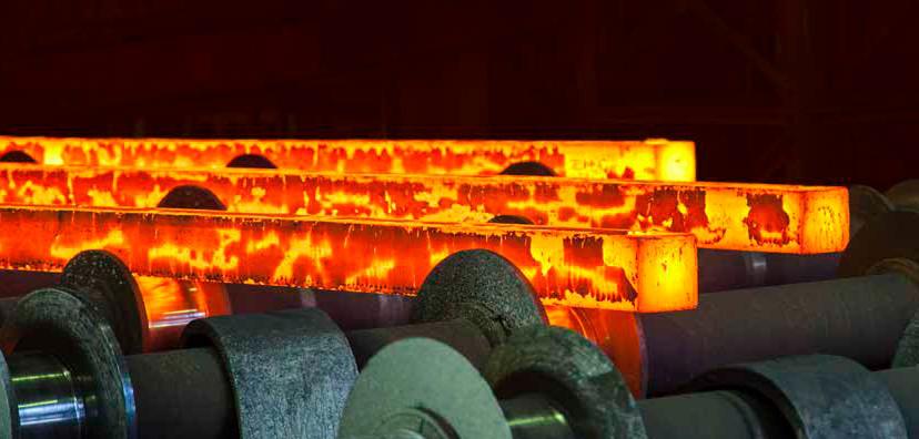Rubberized Rollers for Metallurgical Industry